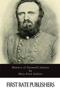 portada Memoirs of Stonewall Jackson (in English)