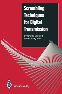 portada Scrambling Techniques for Digital Transmission (in English)
