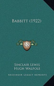 portada babbitt (1922) (en Inglés)