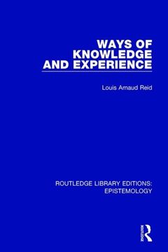 portada Ways of Knowledge and Experience (en Inglés)