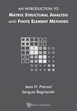 portada An Introduction to Matrix Structural Analysis and Finite Element Methods 
