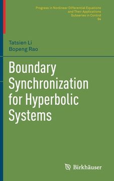 portada Boundary Synchronization for Hyperbolic Systems (en Inglés)