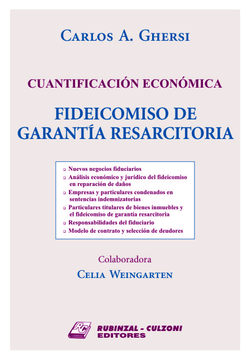 portada Cuantificación económica fideicomiso de garantía resarcitoria (in Spanish)