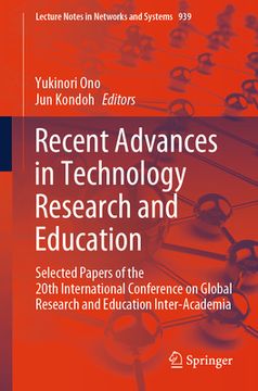 portada Recent Advances in Technology Research and Education: Selected Papers of the 20th International Conference on Global Research and Education Inter-Acad (en Inglés)