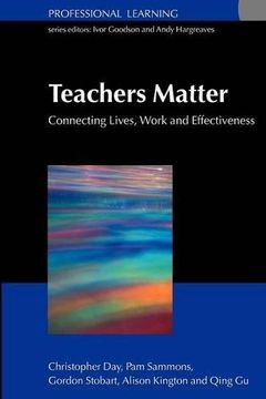 portada Teachers Matter (Professional Learning) (en Inglés)