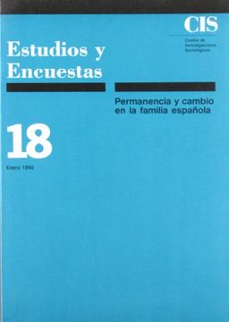portada Permanencia y cambio en la familia española (Estudios y Encuestas)