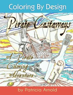 portada Pirate Castaways Coloring Book (en Inglés)