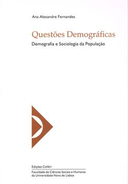 portada QUESTÕES DEMOGRÁFICAS DEMOGRAFIA E SOCIOLOGIA DA POPULAÇÃO