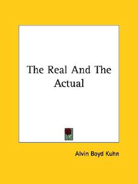 portada the real and the actual (in English)