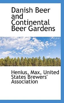 portada danish beer and continental beer gardens (en Inglés)