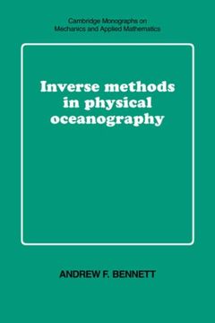 portada Inverse Methods in Physical Oceanography (Cambridge Monographs on Mechanics) (en Inglés)