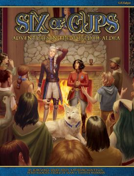 portada Six of Cups: A Blue Rose RPG Adventure Anthology (in English)