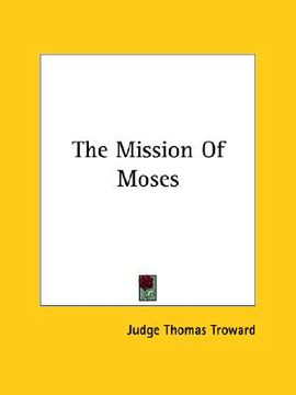 portada the mission of moses (en Inglés)