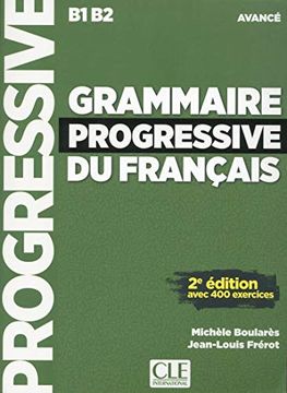 portada Grammaire Progressive du Français - Avence (2ª Ed. ) - Livre + cd - Nouvelle Couverture (in French)
