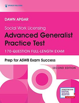 portada Social Work Licensing Advanced Generalist Practice Test: 170-Question Full-Length Exam (en Inglés)