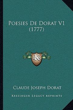 portada Poesies De Dorat V1 (1777) (en Francés)