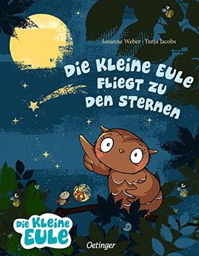 portada Die Kleine Eule Fliegt zu den Sternen (en Alemán)
