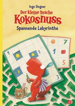portada Der Kleine Drache Kokosnuss - Spannende Labyrinthe: Kinderbeschäftigung ab 5 Jahre (en Alemán)