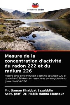 portada Mesure de la concentration d'activité du radon 222 et du radium 226 (en Francés)