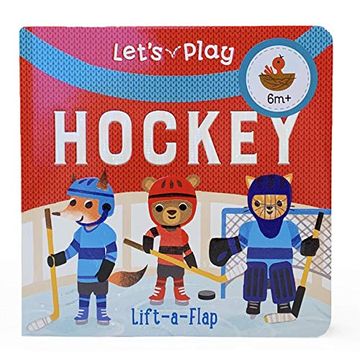 portada Let's Play Hockey (Chunky Lift-A-Flap Book) (en Inglés)