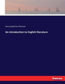 portada An introduction to English literature (in English)