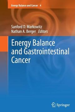 portada Energy Balance and Gastrointestinal Cancer (en Inglés)