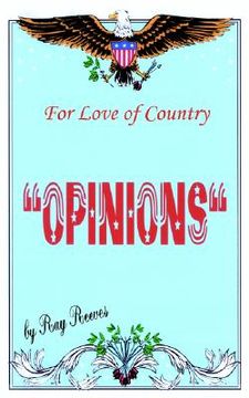 portada for love of country: opinions (en Inglés)