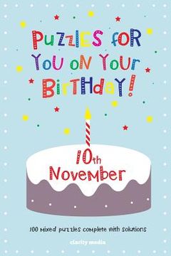 portada Puzzles for you on your Birthday - 10th November (en Inglés)