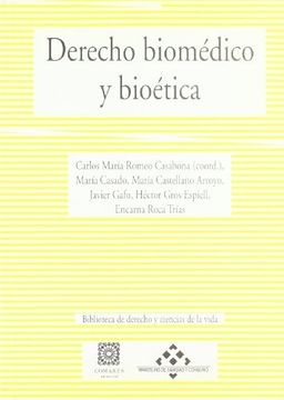 portada Derecho Biomedico y Bioetica