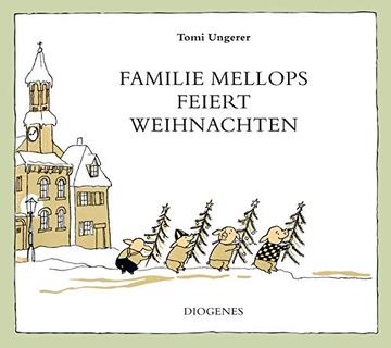 portada Familie Mellops Feiert Weihnachten (Kinderbücher) (en Alemán)