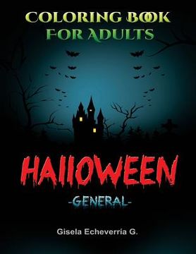 portada HALLOWEEN General: Thematic Coloring Books For Adults (en Inglés)