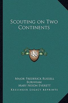 portada scouting on two continents (in English)
