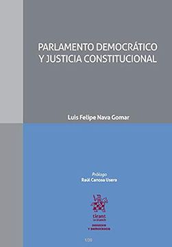 portada Parlamento Democratico y Justicia Constitucional