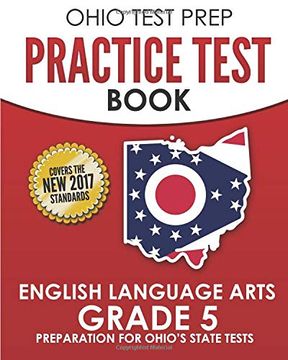 portada Ohio Test Prep Practice Test Book English Language Arts Grade 5: Preparation for Ohio's State Tests (en Inglés)
