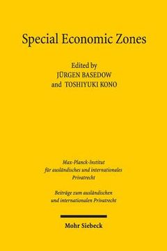 portada Special Economic Zones: Law and Policy Perspectives (en Inglés)