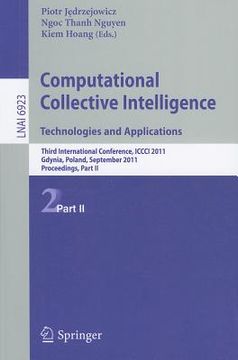 portada computational collective intelligence, part 2: technologies and applications: third international conference, iccci 2011, gdynia, poland, september 21 (in English)