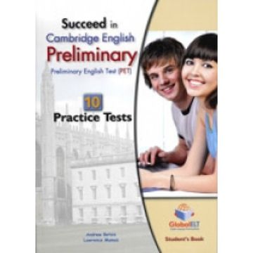 portada Succeed in Cambridge English Preliminary ( pet ) - 10 Practice Tests - Audio cd 