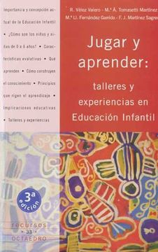portada Jugar y Aprender: Talleres y Experiencias en Educación Infantil (Recursos)