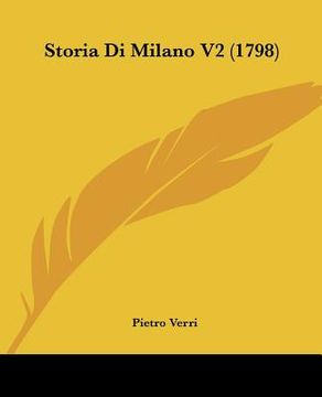 portada storia di milano v2 (1798) (en Inglés)
