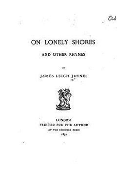 portada On Lonely Shores and Other Rhymes (en Inglés)