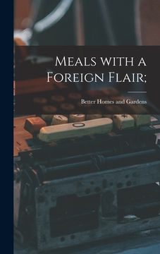 portada Meals With a Foreign Flair; (in English)