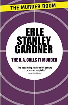 portada The D. A. Calls it Murder (Doug Selby D. A. ) (in English)