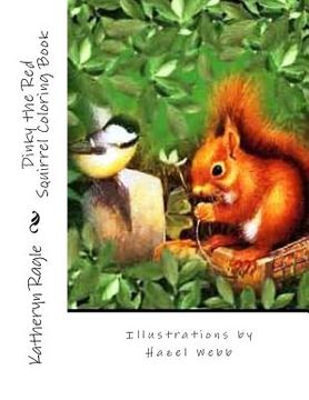 portada Dinky the Red Squirrel Coloring Book (in English)