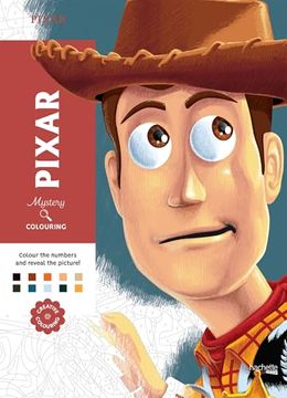 portada Mystery Colouring - Pixar: Reveal Iconic Disney Characters With Colour by Number