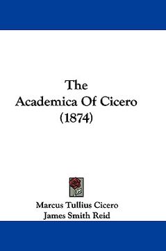 portada the academica of cicero (1874)