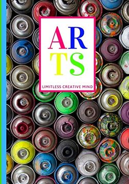 portada Arts Limitless Creative Mind: 160 Page 7" x 10" Medium Size Drawing Story Book (in English)