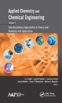 portada Applied Chemistry and Chemical Engineering, Volume 3: Interdisciplinary Approaches to Theory and Modeling with Applications (en Inglés)