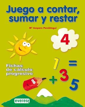 portada Juego a contar, sumar y restar 4. Fichas de cálculo progresivo (in Spanish)