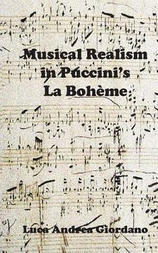 portada Musical Realism in Puccini S La Boheme (en Inglés)