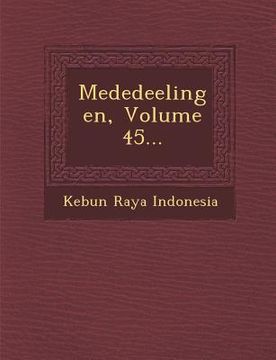 portada Mededeelingen, Volume 45...